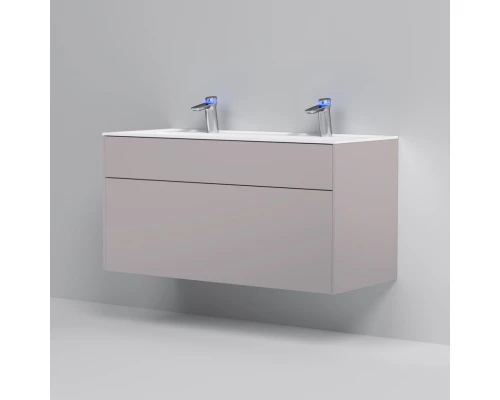 Тумба с раковиной серый матовый 120,8 см Am.Pm Inspire 2.0 M50AFHX1203EGM + M50AWPC1201WG
