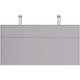 Тумба с раковиной серый матовый 120,8 см Am.Pm Inspire 2.0 M50AFHX1203EGM + M50AWPC1201WG