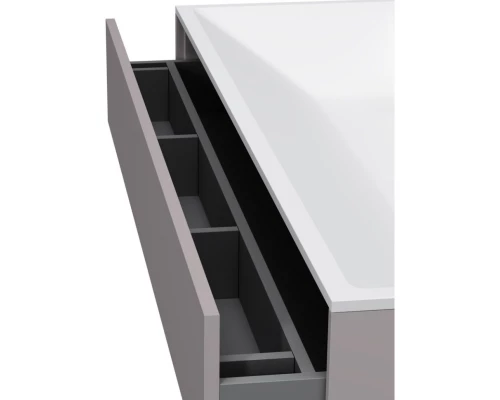 Тумба с раковиной серый матовый 120,8 см Am.Pm Inspire 2.0 M50AFHX1203EGM + M50AWPC1201WG