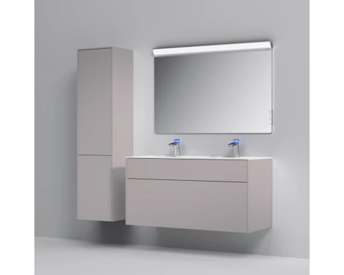 Тумба с раковиной серый матовый 120,8 см Am.Pm Inspire 2.0 M50AFHX1203EGM + M50AWPC1201WG