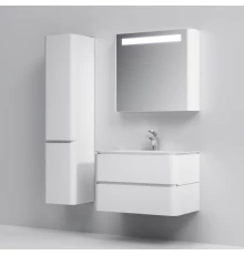 Комплект мебели белый глянец 80 см Am.Pm Sensation M30FHX0802WG + M30WPC0801WG + M30MCR0801WG
