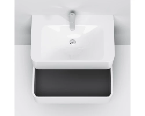 Комплект мебели белый глянец 80 см Am.Pm Sensation M30FHX0802WG + M30WPC0801WG + M30MCR0801WG