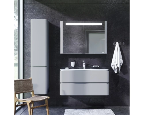 Тумба серый шелк глянец 100 см Am.Pm Sensation M30FHX1002FG