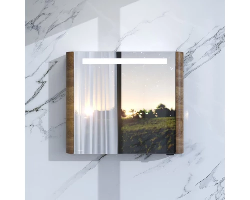 Комплект мебели орех 80 см Am.Pm Sensation M30FHX0802NF + M30WPC0801WG + M30MCL0801NF