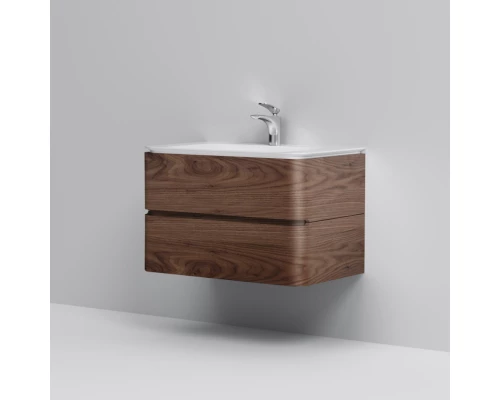 Комплект мебели орех 80 см Am.Pm Sensation M30FHX0802NF + M30WPC0801WG + M30MCL0801NF