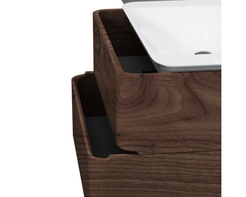 Комплект мебели орех 80 см Am.Pm Sensation M30FHX0802NF + M30WPC0801WG + M30MCL0801NF