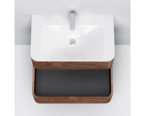 Комплект мебели орех 80 см Am.Pm Sensation M30FHX0802NF + M30WPC0801WG + M30MCL0801NF