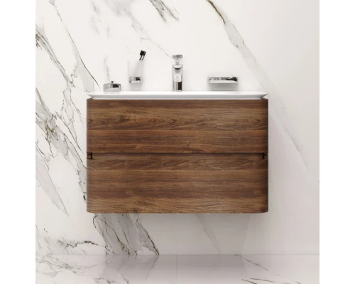 Комплект мебели орех 80 см Am.Pm Sensation M30FHX0802NF + M30WPC0801WG + M30MCL0801NF