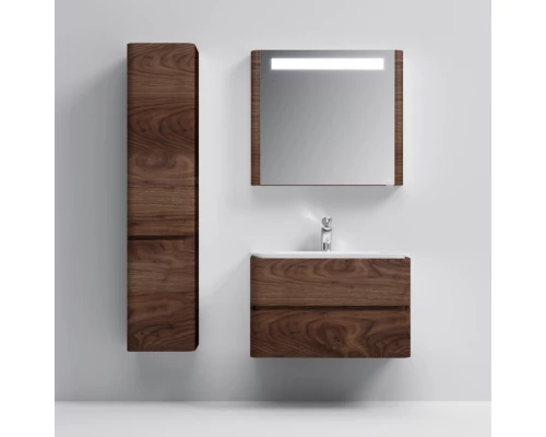 Комплект мебели орех 80 см Am.Pm Sensation M30FHX0802NF + M30WPC0801WG + M30MCL0801NF