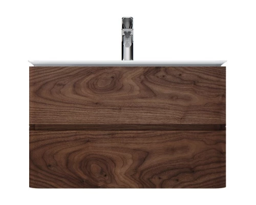 Тумба с раковиной орех 80 см Am.Pm Sensation M30FHX0802NF + M30WPC0801WG