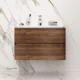 Тумба с раковиной орех 80 см Am.Pm Sensation M30FHX0802NF + M30WPC0801WG