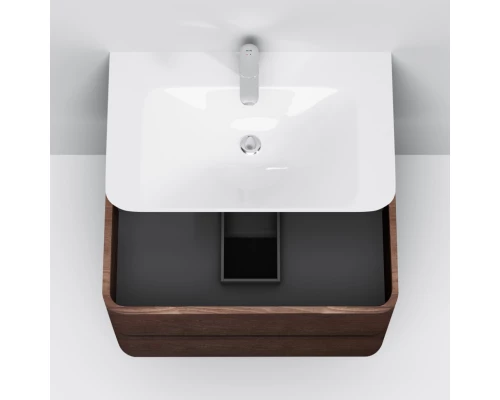 Комплект мебели табачный дуб 80 см Am.Pm Sensation M30FHX0802TF + M30WPC0801WG + M30MCR0801TF