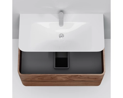 Комплект мебели орех 100 см Am.Pm Sensation M30FHX1002NF + M30WPC1001WG + M30MCX1001NF