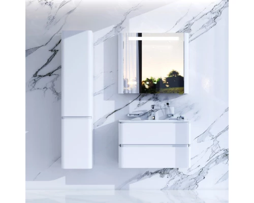 Комплект мебели белый глянец 80 см Am.Pm Sensation M30FHX0802WG + M30WPC0801WG + M30MCL0801WG