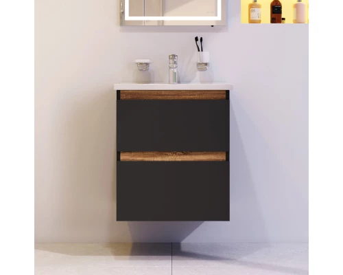 Тумба черный матовый 52 см Am.Pm X-Joy M85AFHX0552BM