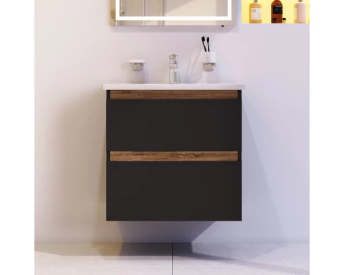 Тумба черный матовый 62,5 см Am.Pm X-Joy M85AFHX0652BM