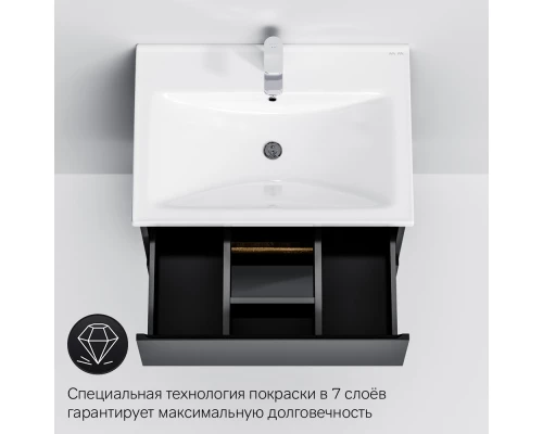 Тумба черный матовый 62,5 см Am.Pm X-Joy M85AFHX0652BM