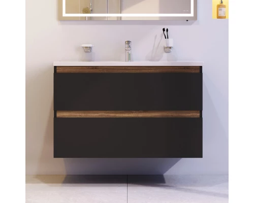 Тумба черный матовый 97 см Am.Pm X-Joy M85AFHX1002BM