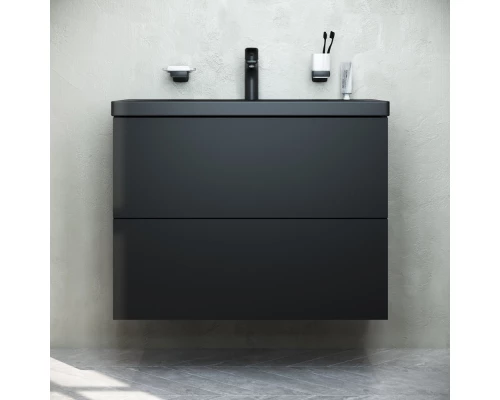 Тумба черный матовый 75 см Am.Pm Gem M90FHX07522BM