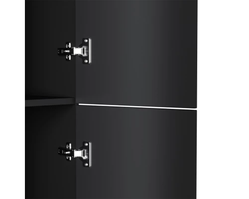 Пенал подвесной черный матовый R Art&Max Gem M90CHR0306BM