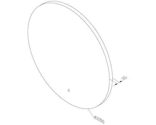 Зеркало 100x100 см Am.Pm X-Joy M85MOX41001S