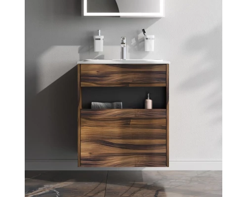 Тумба темное дерево 60 см Am.Pm Func M8FFUX0601OF