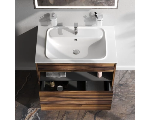 Тумба темное дерево 80 см Am.Pm Func M8FFUX0801OF