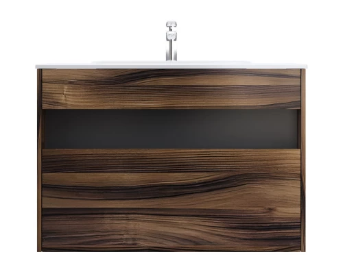 Тумба темное дерево 100 см Am.Pm Func M8FFUX1001OF