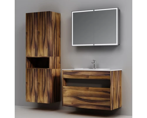 Тумба темное дерево 100 см Am.Pm Func M8FFUX1001OF