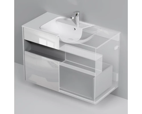 Тумба белый глянец 100 см Am.Pm Func M8FFUX1001WG