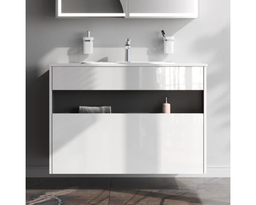 Тумба белый глянец 100 см Am.Pm Func M8FFUX1001WG