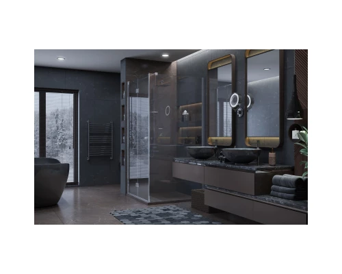 Душевой уголок 100х100 см Ambassador Diamond 12011106L прозрачное