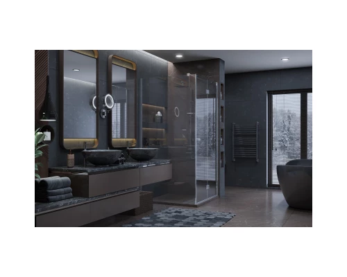 Душевой уголок 100х100 см Ambassador Diamond 12011106R прозрачное