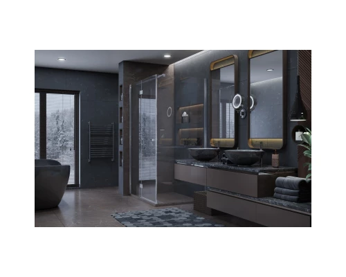 Душевой уголок 120х80 см Ambassador Diamond 12011107L прозрачное