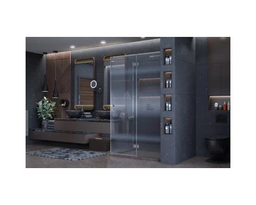 Душевой уголок 120х80 см Ambassador Diamond 12011107R прозрачное