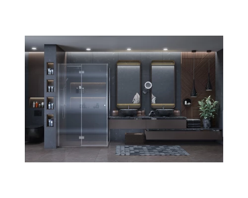 Душевой уголок 120х90 см Ambassador Diamond 12011108L прозрачное