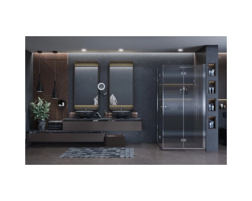 Душевой уголок 100х100 см Ambassador Diamond 12011110 прозрачное