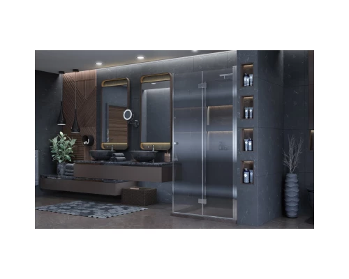 Душевой уголок 100х100 см Ambassador Diamond 12011110 прозрачное