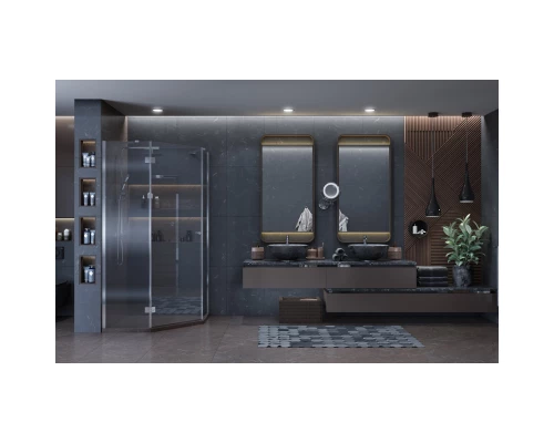 Душевой уголок 100х100 см Ambassador Diamond 12011112L прозрачное