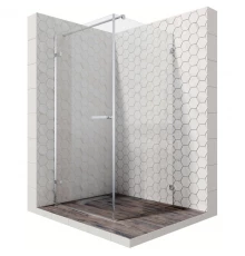 Душевой уголок 89х89 см Ambassador Abner 10011101L прозрачное