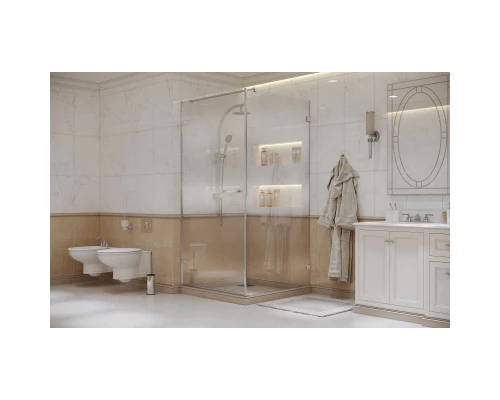 Душевой уголок 89х89 см Ambassador Abner 10011101L прозрачное