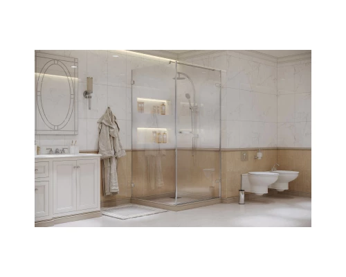 Душевой уголок 89х89 см Ambassador Abner 10011101R прозрачное