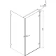 Душевой уголок 99х99 см Ambassador Abner 10011102R прозрачное