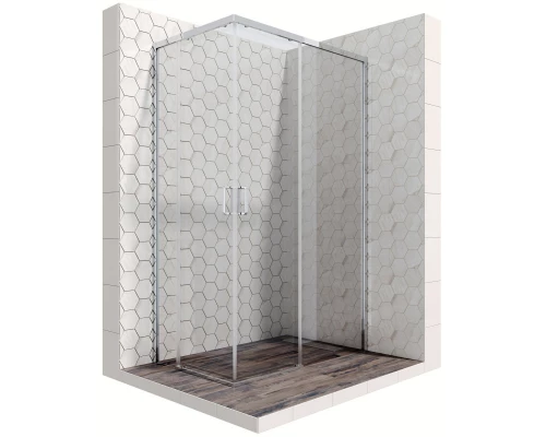 Душевой уголок 120х80 см Ambassador Queen 11011106R прозрачное