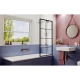 Шторка для ванны 80 см Ambassador Bath Screens 16041209 прозрачное