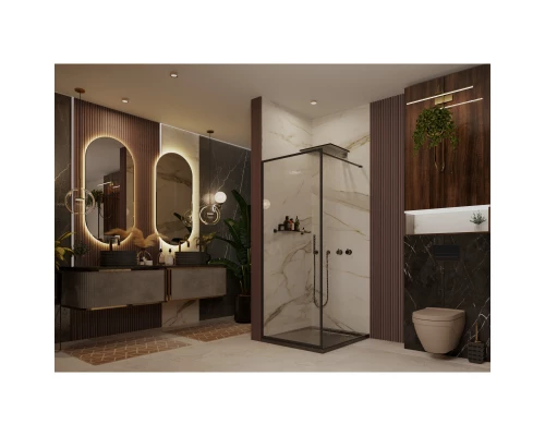 Неподвижная перегородка 69,5х200 см Ambassador Walk-in 15031221 прозрачное