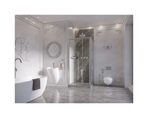 Душевой уголок 100х100 см Ambassador Forsa 17021101NX-100NX прозрачное