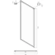 Душевой уголок 120х80 см Ambassador Forsa 17021103NX-80NX прозрачное