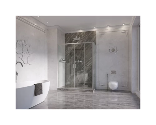 Душевой уголок 180х80 см Ambassador Forsa 17021113AX-80AX прозрачное