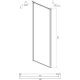 Душевой уголок 140х110 см Ambassador Forsa 17021220AB-110AB прозрачное